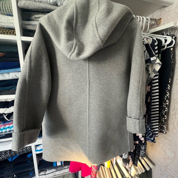 EUC authentic Burberry Brit oversized virgin wool cashmere duffle coat - Picture 8 of 11